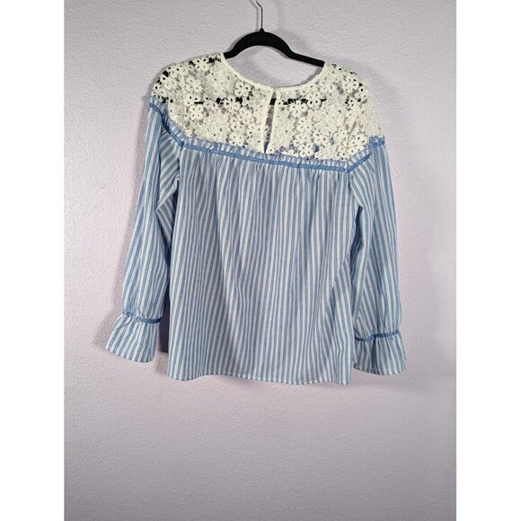 NWOT Kate & Mallory Womens Top Cottage Core Bohemian Lace XL - Picture 3 of 3